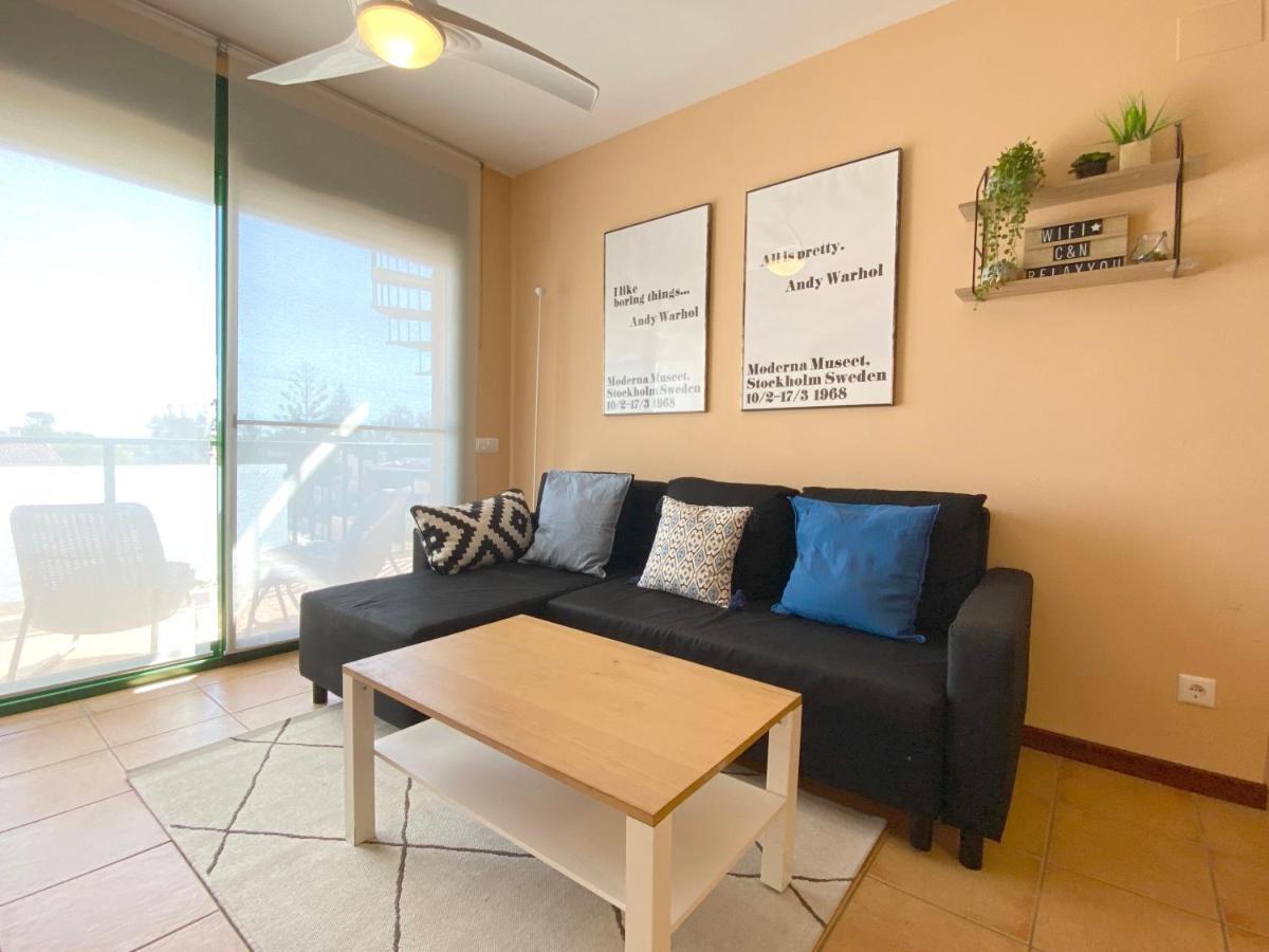 Apartament Vistas Al Mar Playa Eucaliptus, Con Solarium Privado L'Eucaliptus Zewnętrze zdjęcie
