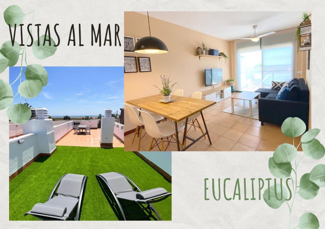 Apartament Vistas Al Mar Playa Eucaliptus, Con Solarium Privado L'Eucaliptus Zewnętrze zdjęcie
