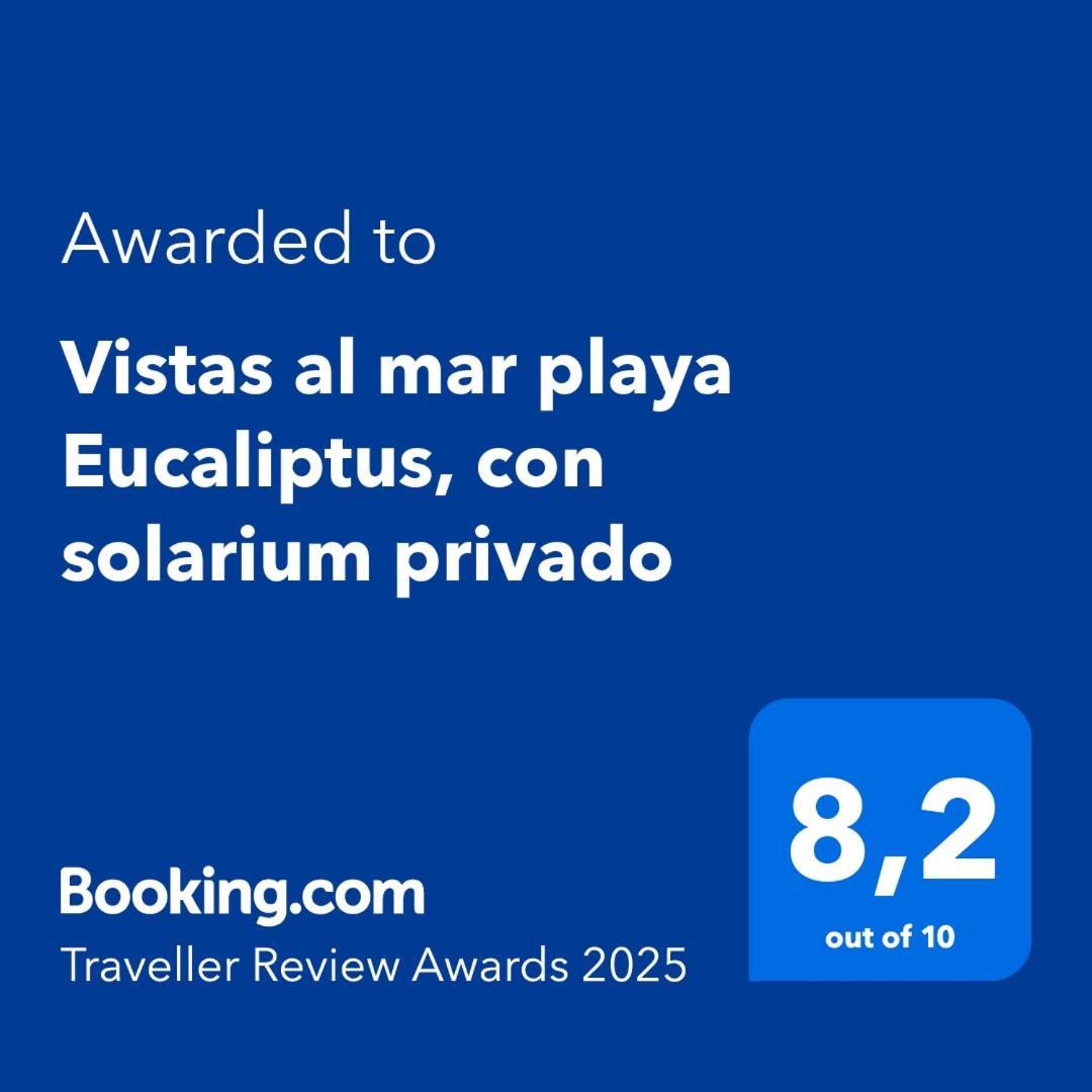 Apartament Vistas Al Mar Playa Eucaliptus, Con Solarium Privado L'Eucaliptus Zewnętrze zdjęcie